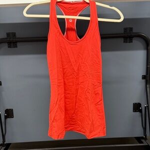 Lululemon Athletica Orange Tank Top